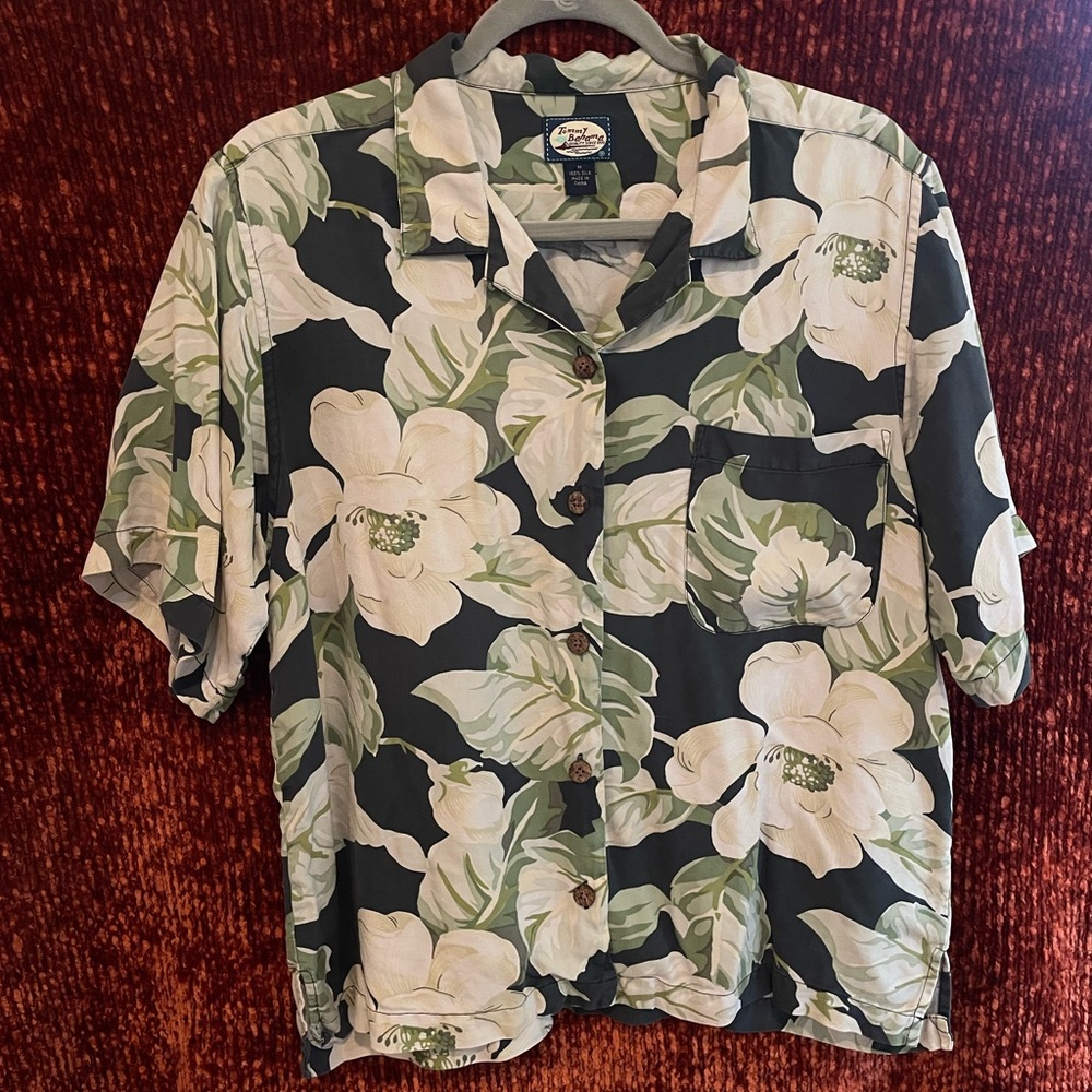 Tommy Bahama Short Sleeve Silk Shirt